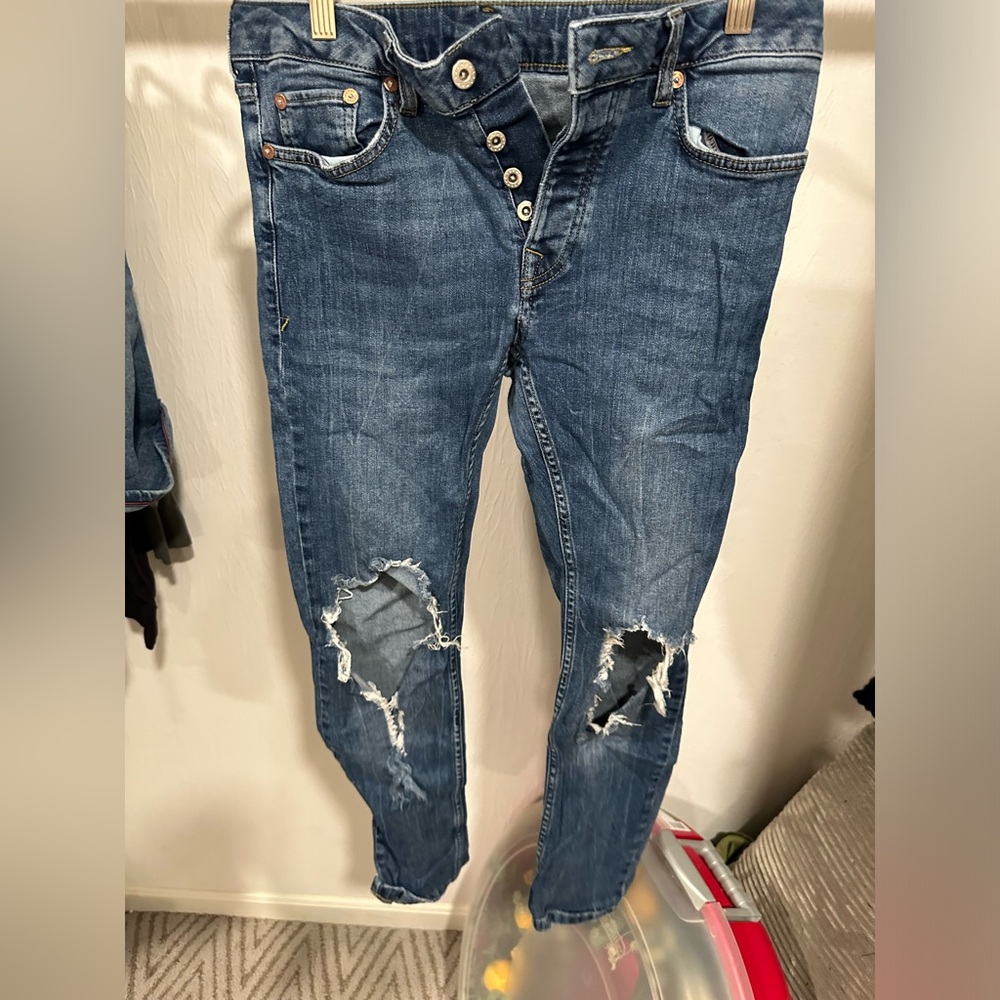 Topman Ripped Jeans